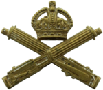 Machine Gun Corps cap badge